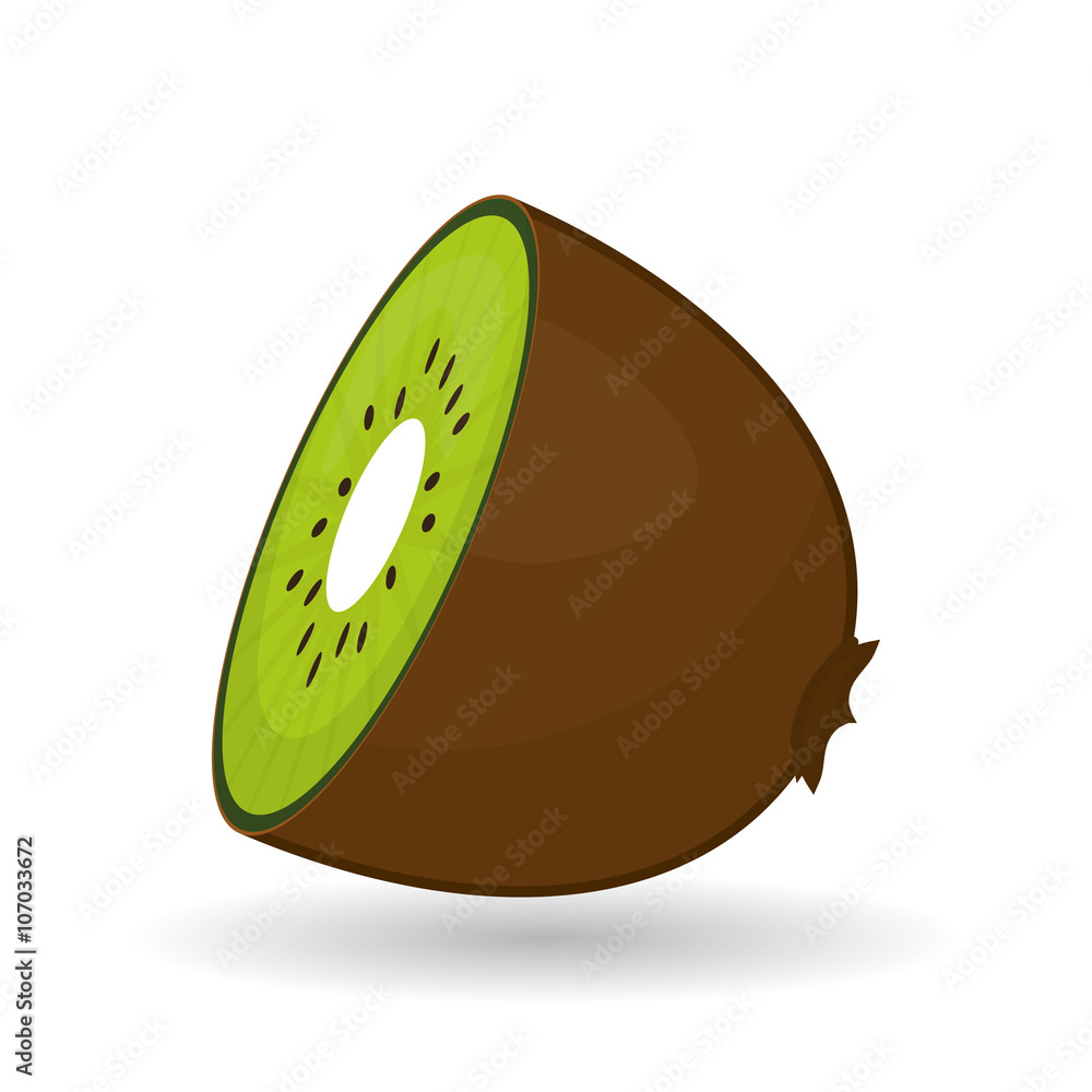 kiwi icon design 