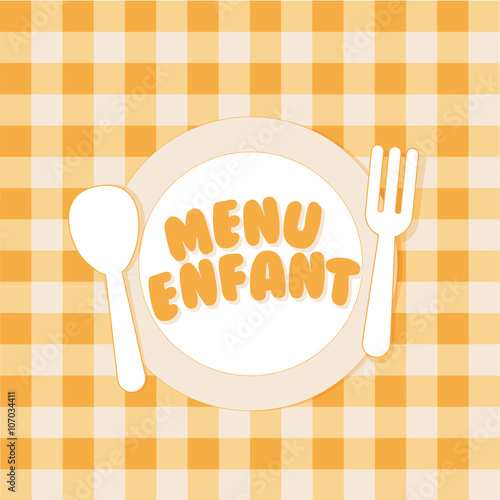 menu enfant