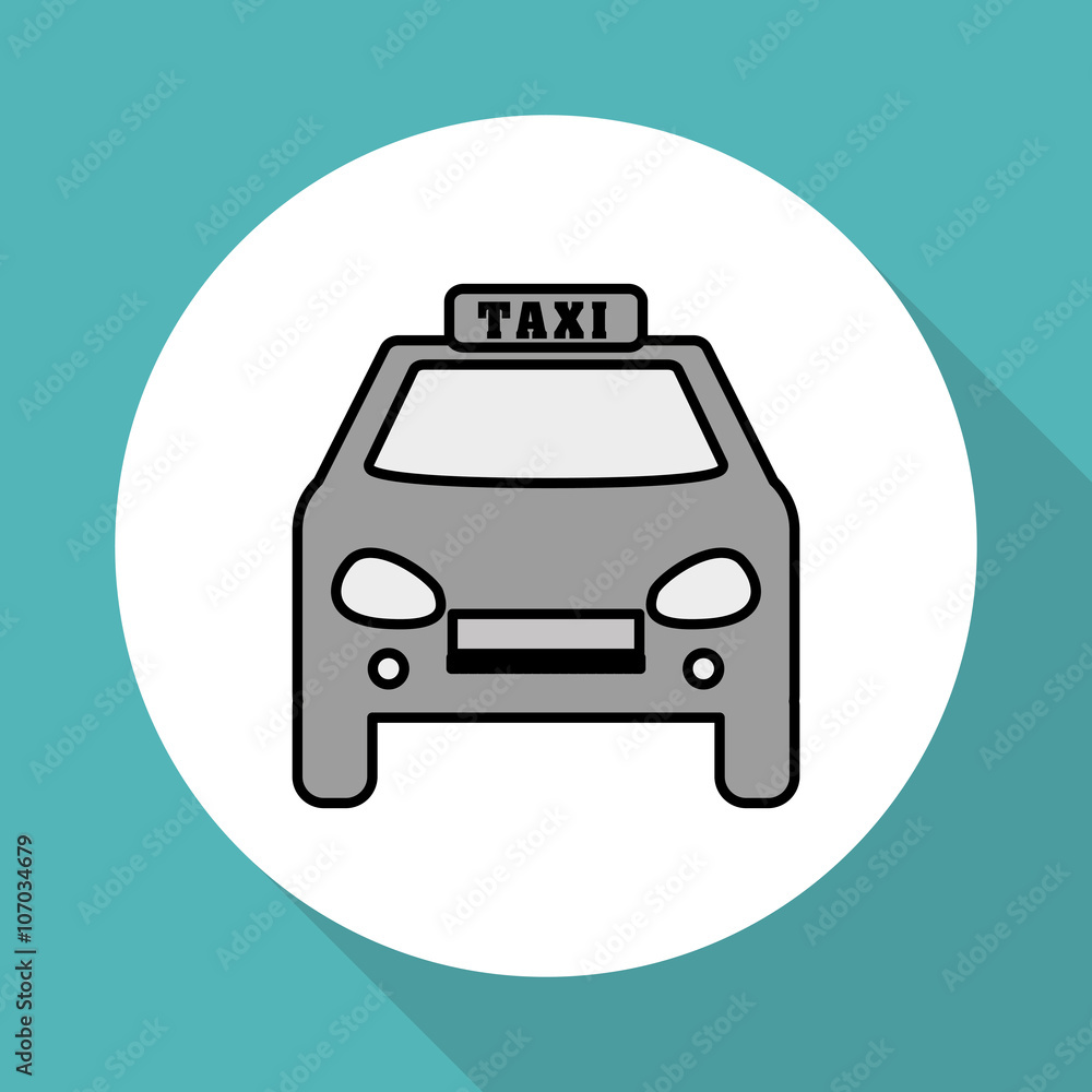 taxi icon design, vector illustration taxi icon design, vector illustration