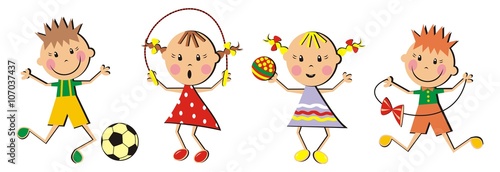 children and toys