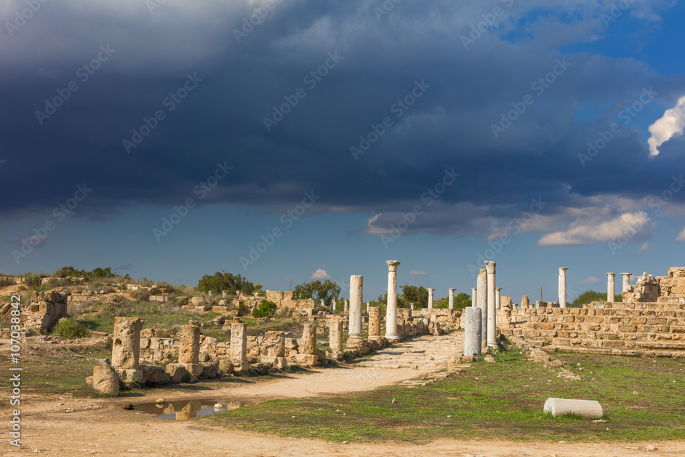 Ruins of ancient Greek city