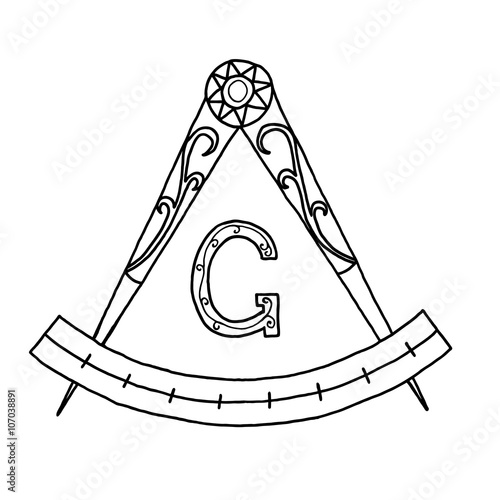 Masonic Freemasonry Emblem