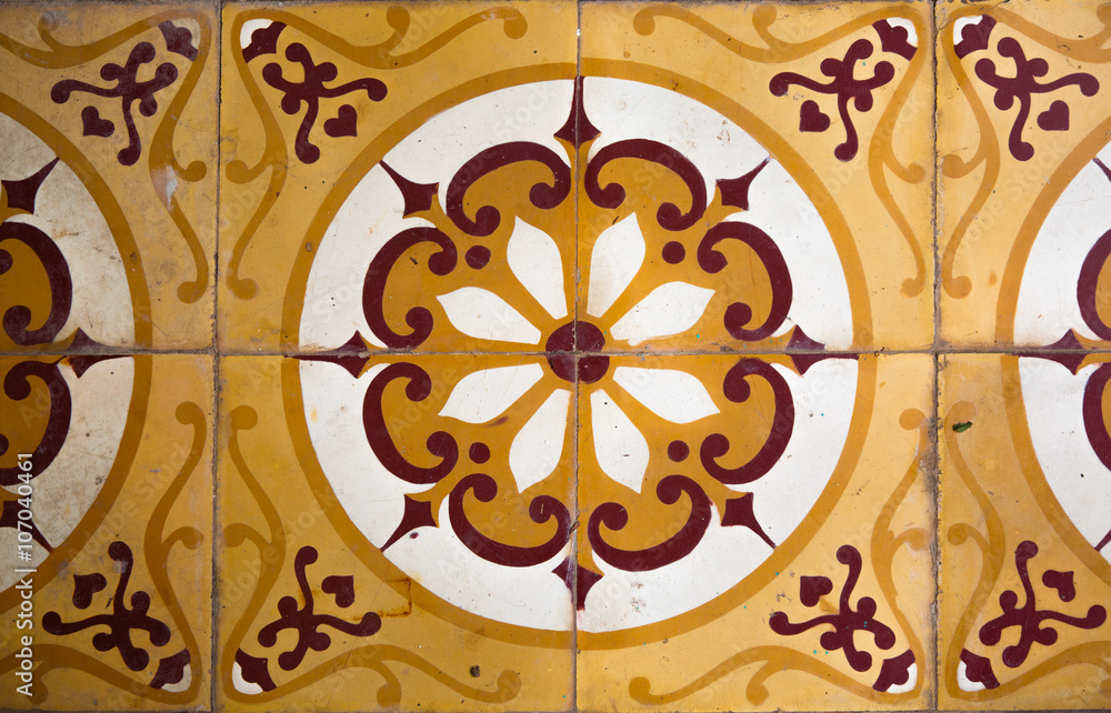 Antique tiles
