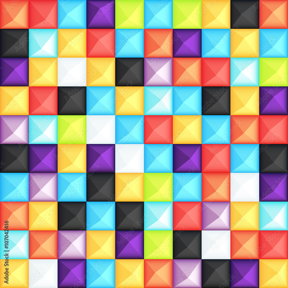 Plastic squares Plastic squares