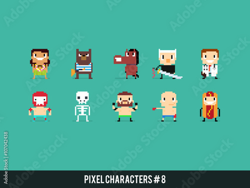 Pixel Characters