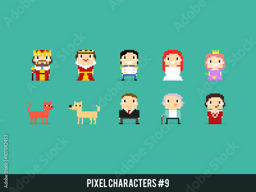 Pixel Characters