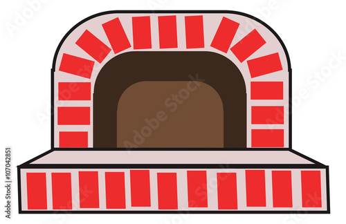 pizzeria restaurant vector