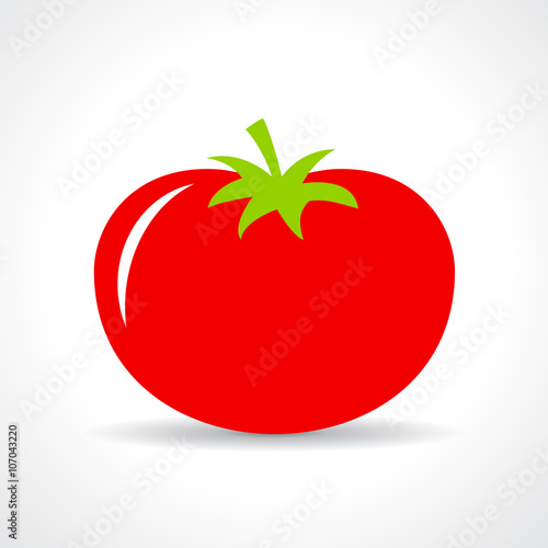 Red tomato icon