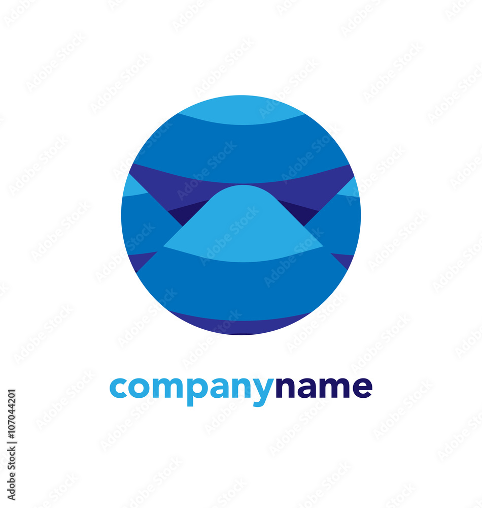 Abstract Vector Logo Design Template Abstract Vector Logo Design Template
