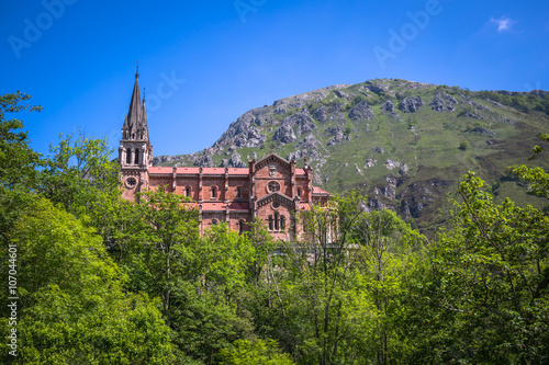 Basilica of Santa Maria, Covadonga, Asturias, Spain © Lukasz Janyst
