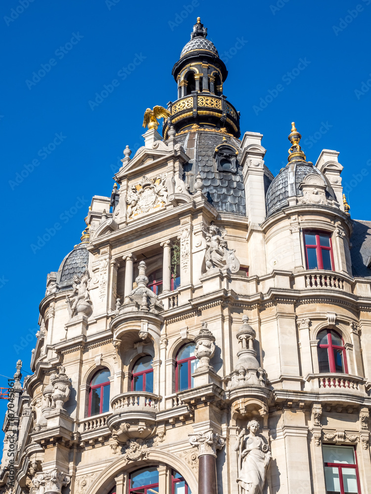 Baroque buildings in Antwerp