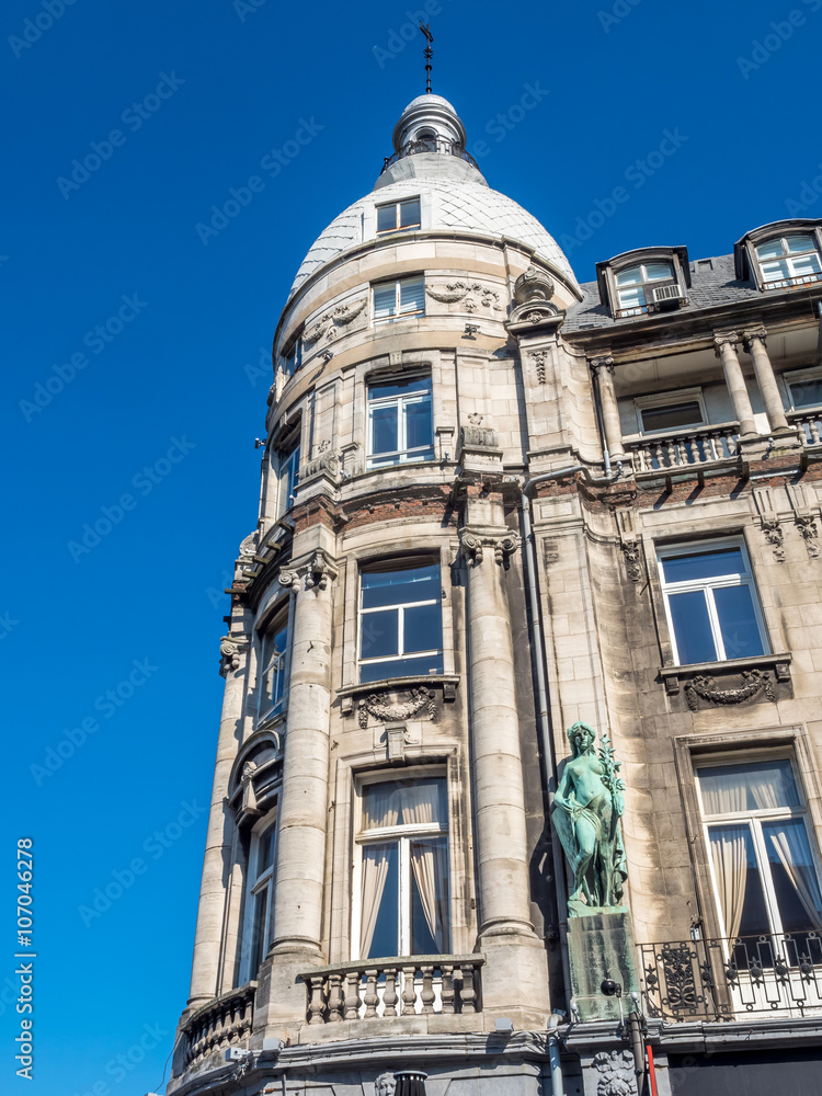 Baroque buildings in Antwerp
