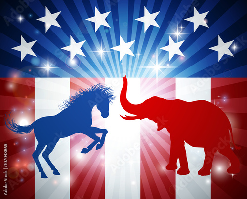 American Election Concept