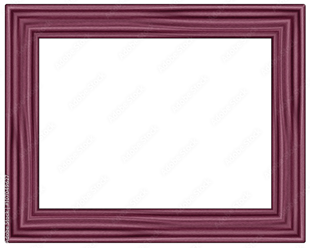 wooden frame isolated on white wooden frame isolated on white