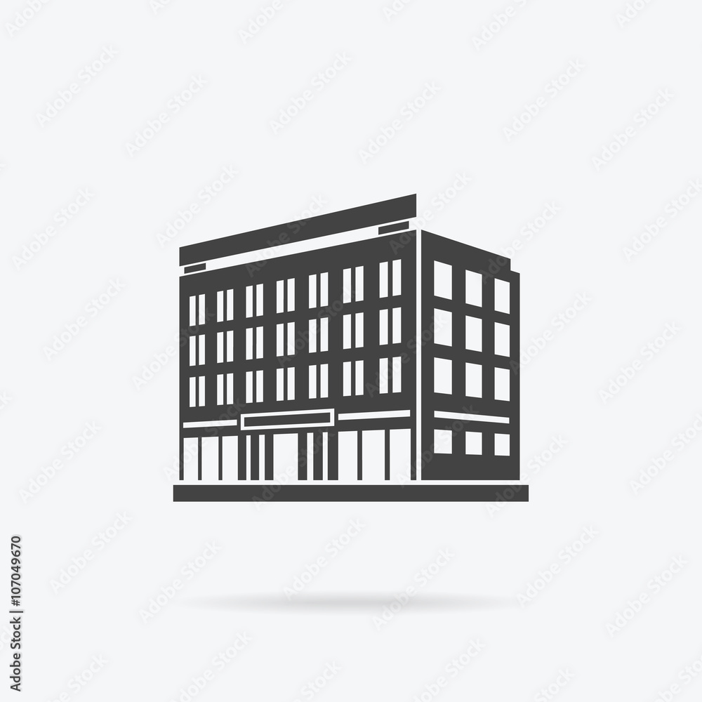 Skyscrapers House Building Icon Skyscrapers House Building Icon