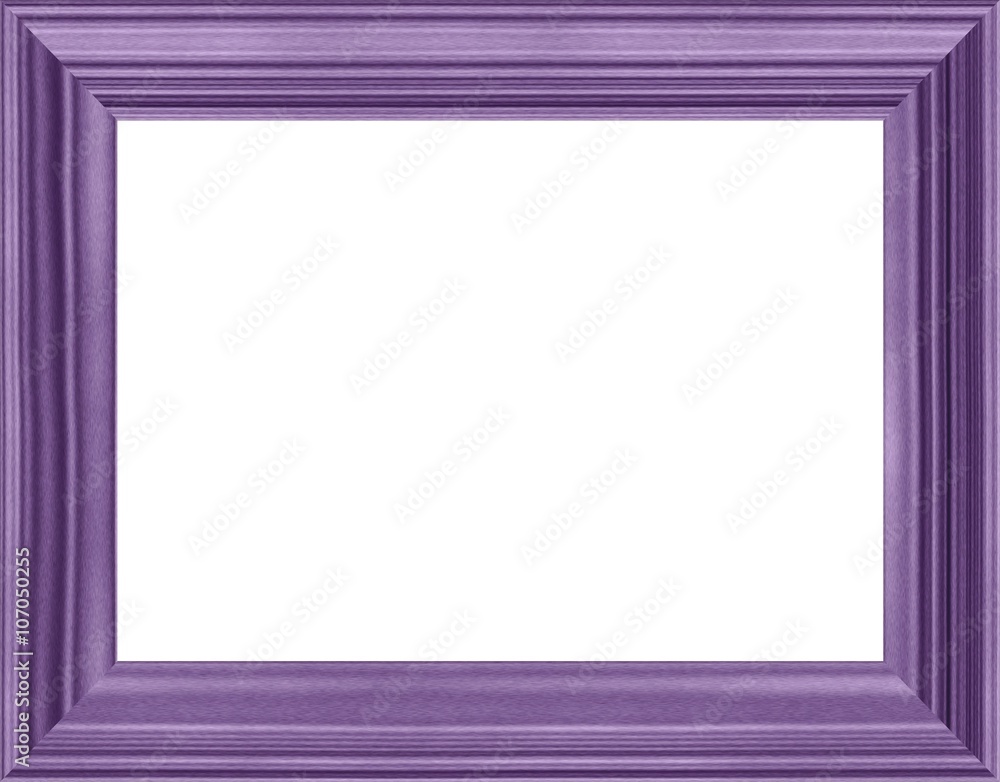 wooden frame isolated on white wooden frame isolated on white