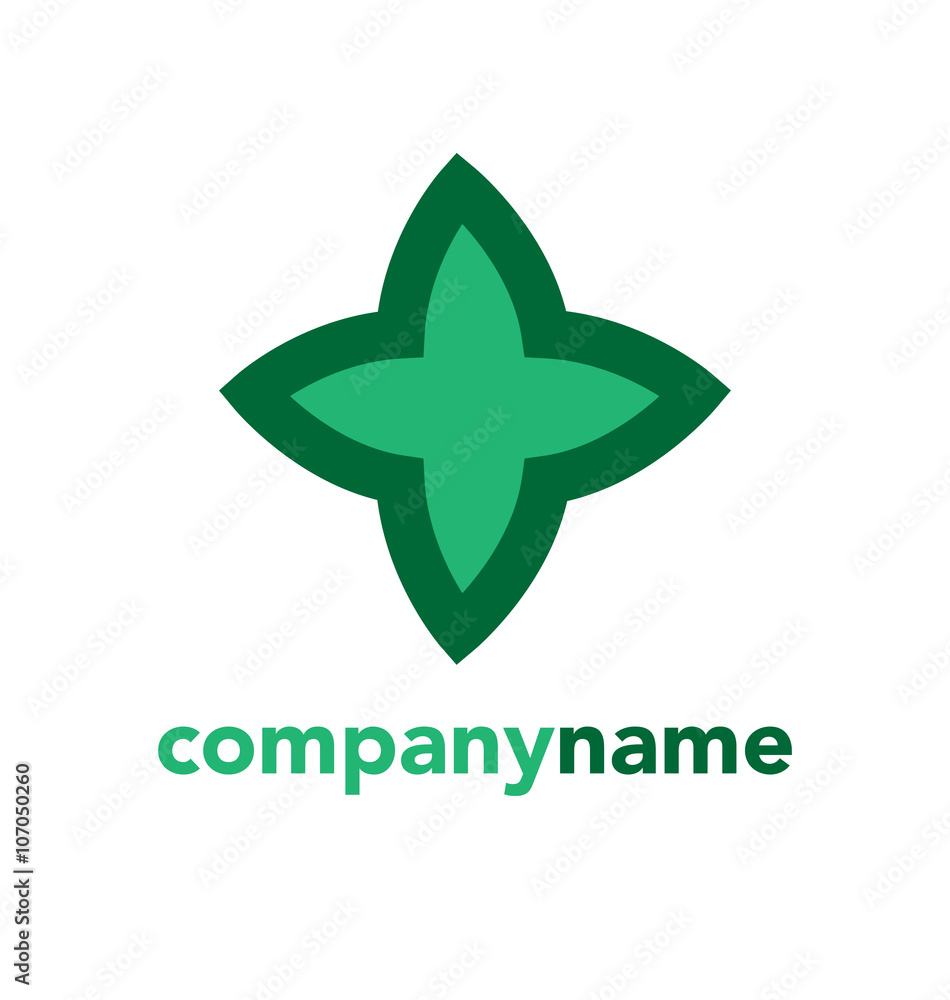 Abstract Vector Logo Design Template