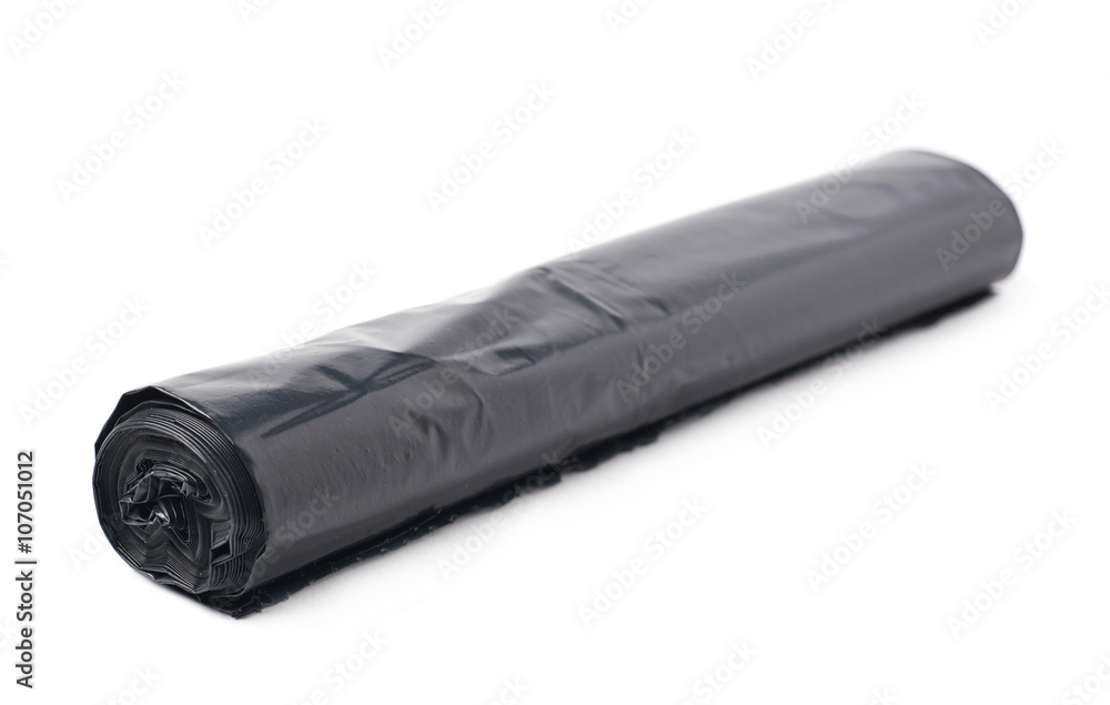 Roll of plastic garbage bags Roll of plastic garbage bags