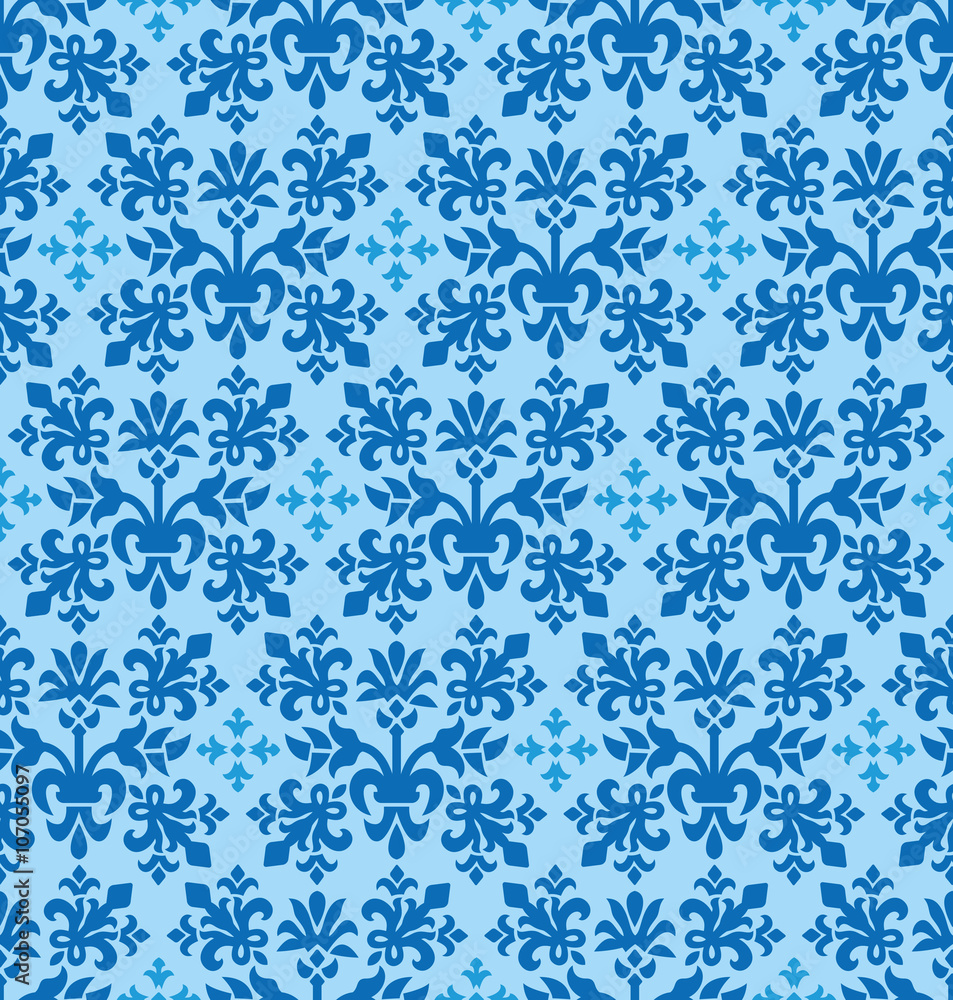 Vector seamless ornament pattern