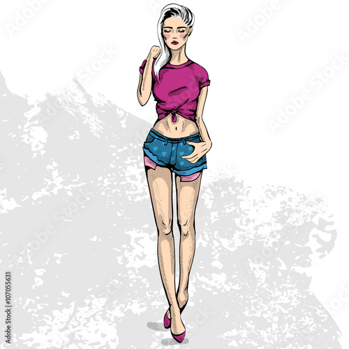trendy color look 