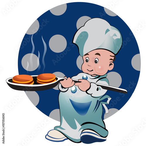 Little Cook Bread / Is there anything more beautiful, the smell of freshly baked bread. This design, shows this picturesque.