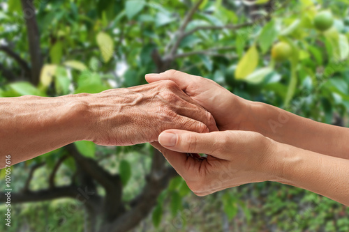 Hands of an elderly senior © Andrey Burmakin