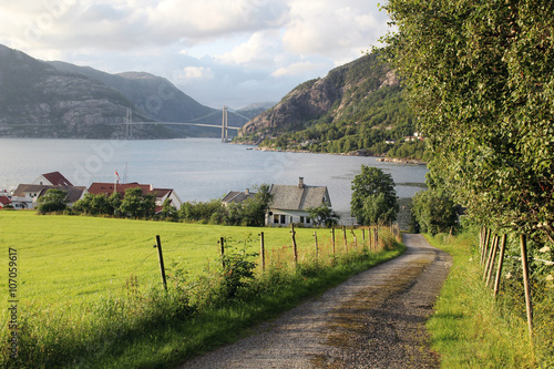 Landscape in south Norway 