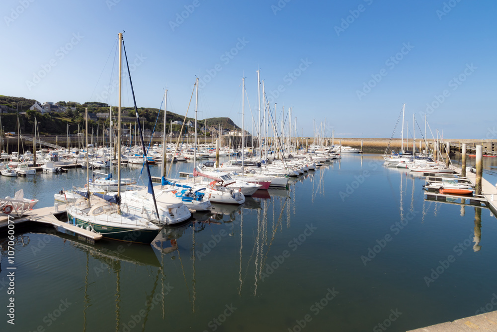 The Port of Dielette, Normandy, France