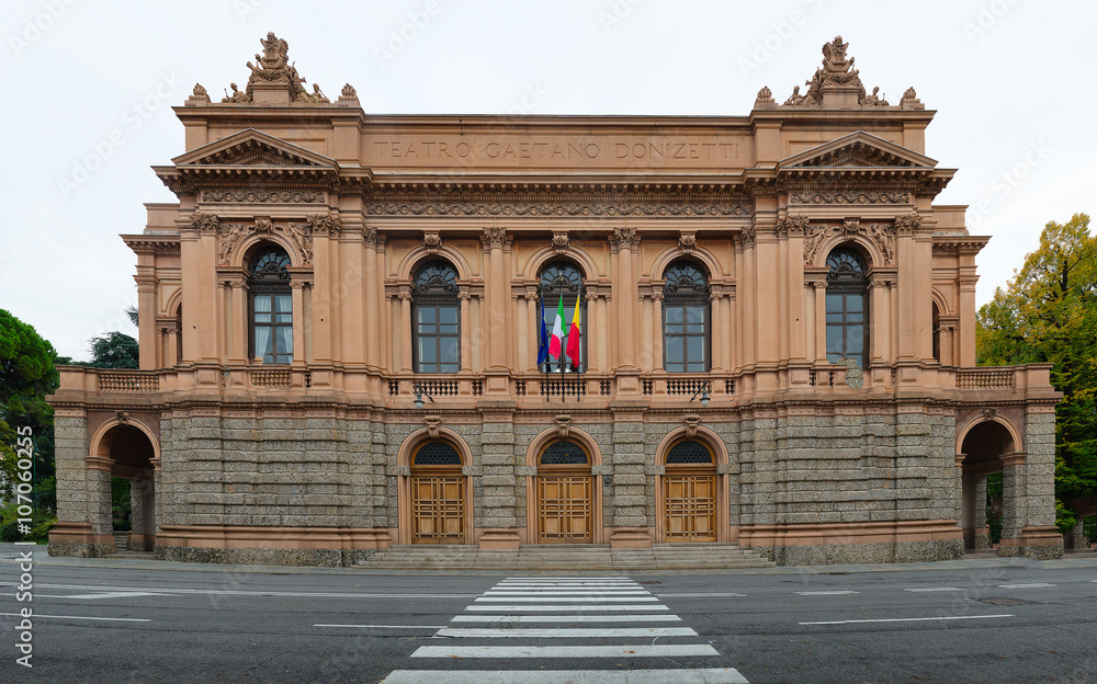 Bergamo. Gaetano Donizetti theater