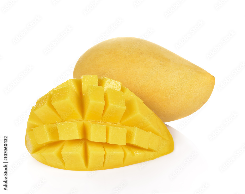 mango isolated on white background mango isolated on white background