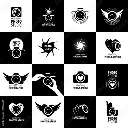vector logo for photographer