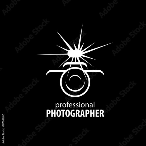 vector logo for photographer