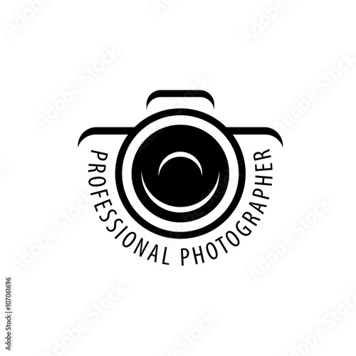 vector logo for photographer