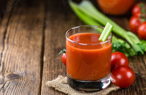 Tomato Juice (selective focus)