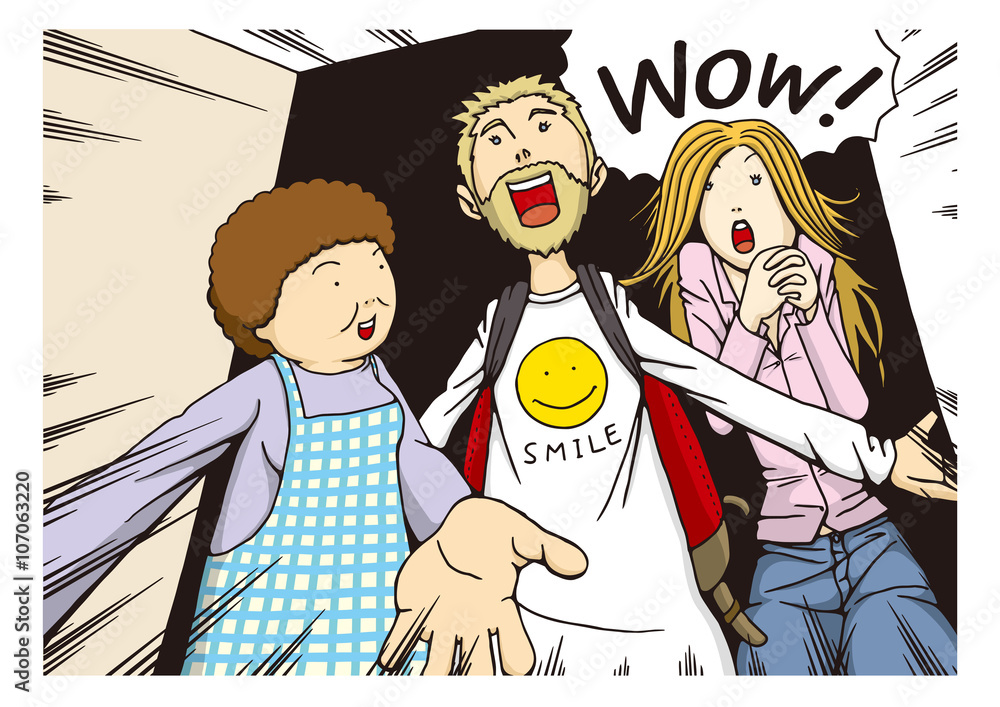 民泊 シェアハウスのイメージイラスト Stock ベクター Adobe Stock 民泊 シェアハウスのイメージイラスト Stock ベクター Adobe Stock