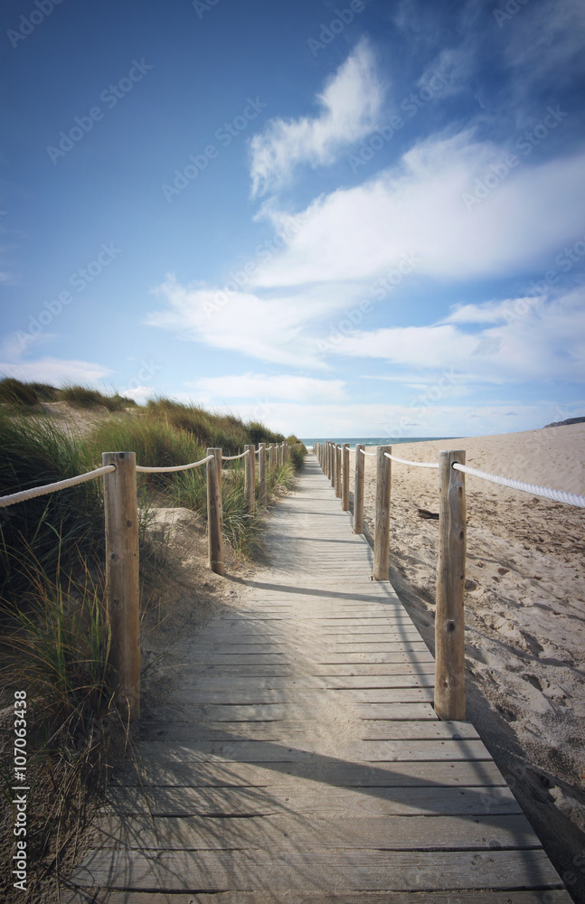 Fototapeta premium Caminho para a praia