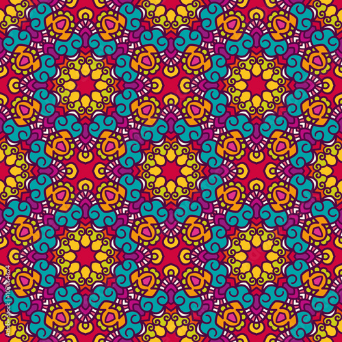 Ethnic seamless pattern