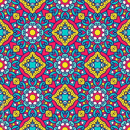 Ethnic seamless pattern