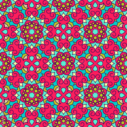 Ethnic seamless pattern