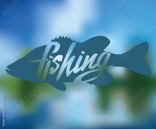  logo bass fish