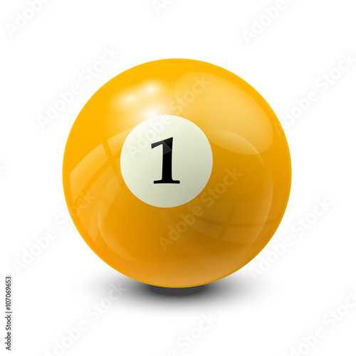 billiard ball 1