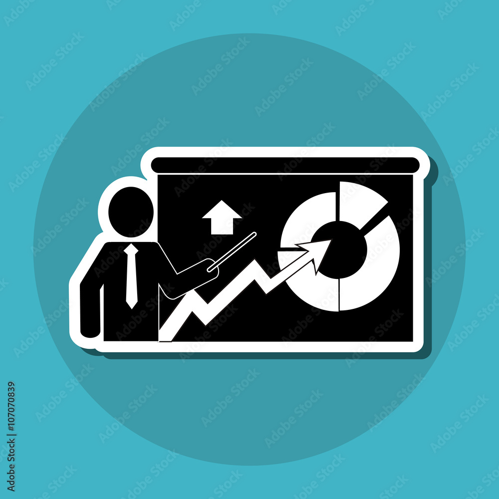 Business icon design, vector illustration Business icon design, vector illustration