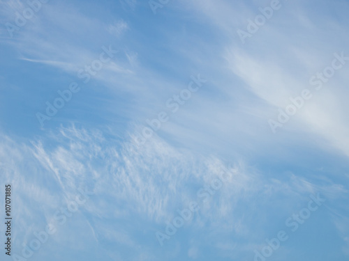 Blue sky with cloud © bankrx