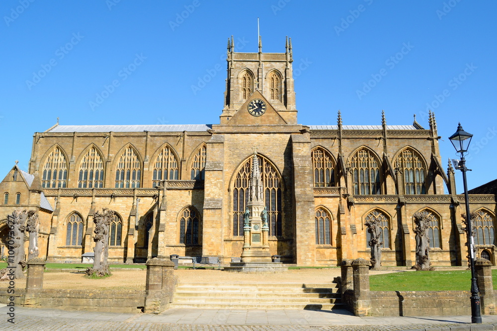 The Abbey Church of St Mary the Virgin at Sherborne (Sherborne Abbey) in the English county of Dorset