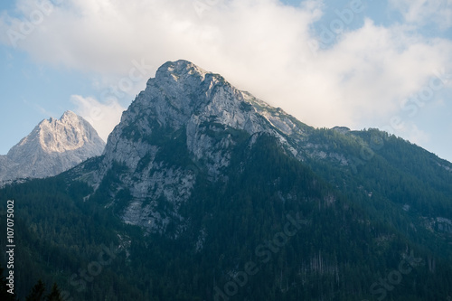 Wallpaper Mural Wolken, Berge und blauer Himmel, Alpen Torontodigital.ca