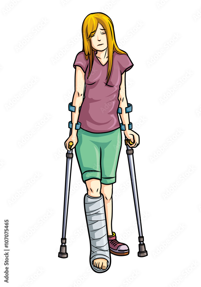 broken leg broken leg