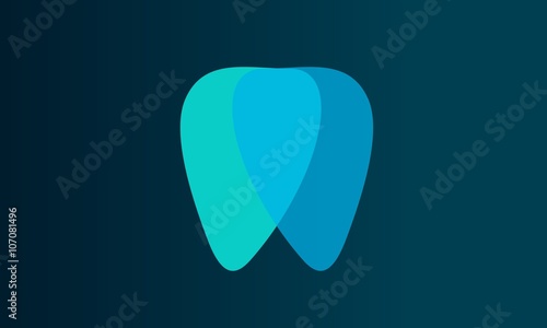 Orthodontic toot logo vector