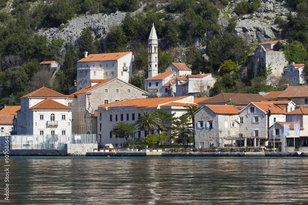 City Perast  in Montenegro