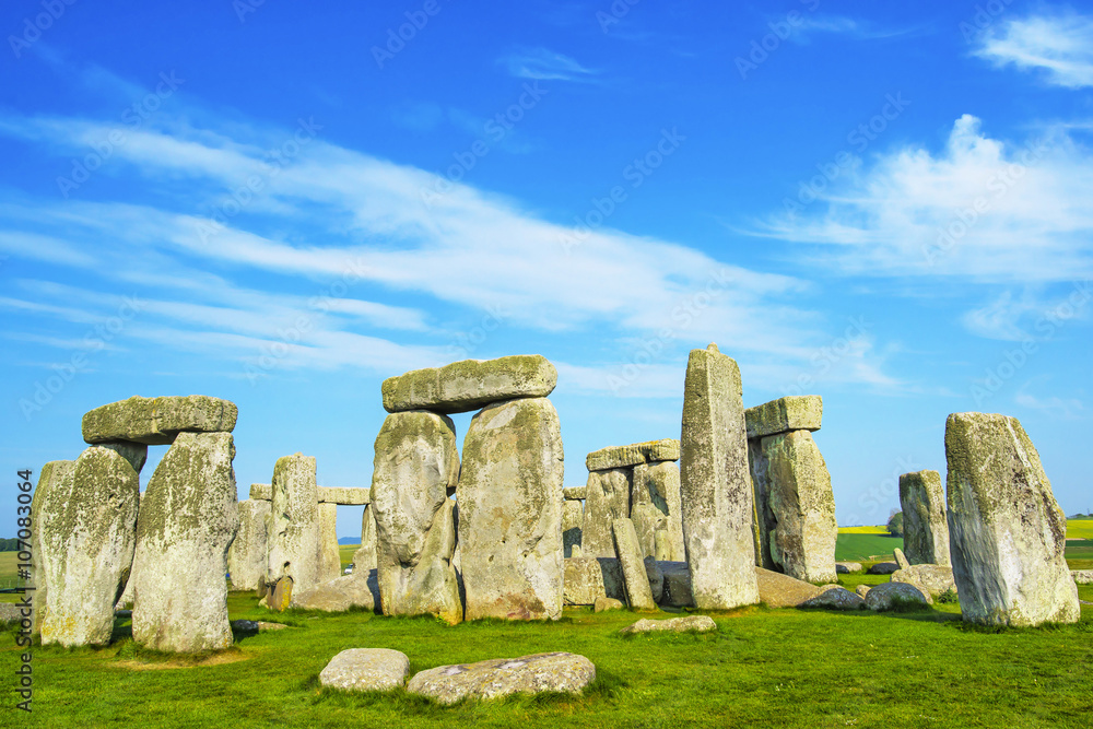 Stonehenge in Wiltshire in England