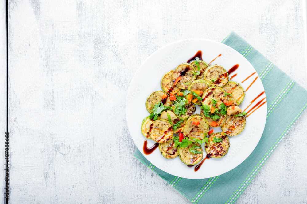 Fried zucchini Fried zucchini